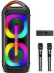 Karaoke Machine with 2 Wireless Mic