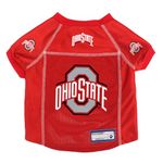 Littlearth NCAA Ohio State Buckeyes Pet Jersey, Small, Team Color