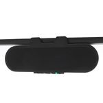 Cyber Acoustics USB & Bluetooth Speaker Bar (CA-2890PRO) USB Powered Speaker with Speakerphone for PC and Bluetooth for Smartphones, Clamps to Monitors up to 2 Inches Thick