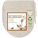 6 PCS 12"x12" Nut Milk Bags - 100% 