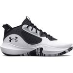 Under Armour Unisex UA Lockdown 6, Durable Trainers, Sports Shoes for Men and Women, Leather Upper Basketball Shoes