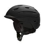 SMITH Unisex-Adult's LEVEL Helmet, Matte Black, 55/59