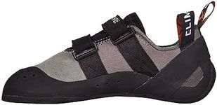 Climb X Rave Strap Climbing Shoe 2019, Granite Grey, 12.5