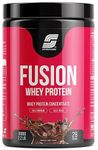 Sparkfusion Fusion Whey Protein Concentrate Powder|24g Protein,5.5g BCAA per Serving|For Muscle Recovery Workout Drink,Lean Muscle Growth | For Men & Women (Chocolate Fudge, 1 kg (Pack of 1))