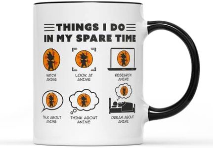 Mug en céramique avec poignée noire « In My Spare Time » - Idée cadeau d'anniversaire, de Noël, pour hommes, femmes, garçons, filles