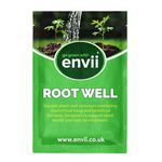 envii Root Well - Mycorrhizal Fungi Powder - Organic & Enriched with Bacteria - Improves Nutrient Uptake - Treats 80 Plants