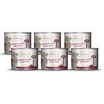 MjAMjAM - premium wet food for dogs - culinary deer & wild boar with cranberries, pack of 6 (6 x 200 g), grain-free with extra meat