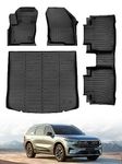 for Ford Edge Floor Mats Trunk Mat 2024 2023 2022 2021 2020 2019 2018 2017 2016 2015, for Ford Edge ST Floor Mats 2024 2015-2023, Custom Fit All-Weather Mats for Edge Accessories 2015-2024