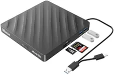 5 in 1 External Blu-ray Drive, USB 