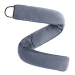 My OLi 36" Under Door Draft Stopper Heavy Duty Door Draft Blocker Noise Dust Wind Stop Soundproof Energy Saver for Indoor Home,Light gray