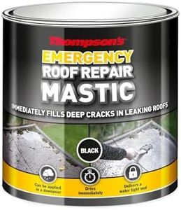 Ronseal TERRM750 Thompsons Emergency Roof Repair Mastic 750 ml, Black