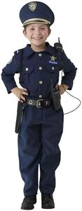 Deluxe Police Dress Up Costume Set - Small 4-6