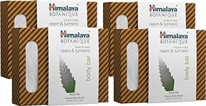 Himalaya Botanique Cleansing Antibacterial Soap Bars (Neem, 4-Pack)