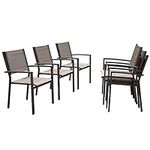 Devoko Outdoor Dining Chairs Set of