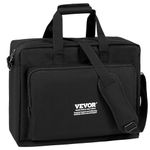 VEVOR Padded DJ Mixer Gig Bag, 1200D Oxford Fabric, DJ Gear Carry Bag with a Storage Pocket 4.92 ft Removable Shoulder Strap 0.39 in Padding, 19.29 x 8.66 x 15.34 in Storage Case for DJ Controller