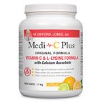 Preferred Nutrition Medi C Plus Citrus with Calcium Powder, Vitamin C & L- Lysine Formula (1kg C)