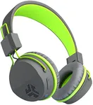 JLab Neon Wireless On-Ear Headphones, Graphite/Green, 13 Hour Bluetooth Playtime, Noise Isolation, 40mm Neodymium Drivers, C3 Sound (Crystal Clear Clarity)