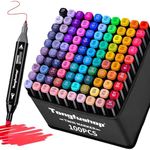 Tongfushop 100 Colored Marker Set, 