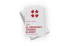 Swiss Safe XL Mylar Blankets - 4 Pack