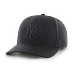 47 MLB New York Yankees Cold Zone MVP DP Unisex Baseball Cap Snapback Black NY Logo Colour Black