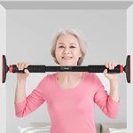 Dayish Pull Up Bars For Home Body Workout -Chin Up Bar, Gym Accessories for Men Door Way Adjustable 65 to 100cm Hanging Rod Without Screw, Anti-skid Grip, Horizontal Exercise Bar for kids adult- Pull-up Device