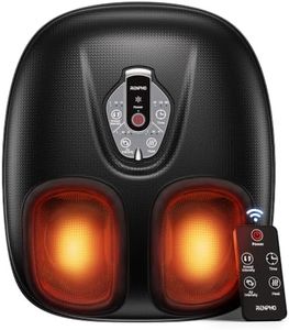 RENPHO Foot Massager Machine with Heat [2025 Upgraded], FSA HSA Eligible Foot Massager, Valentines Day Gifts for Women Men Mom, 3 Heat Levels, Wireless Control Shiatsu Foot Massager, True Foot Massage