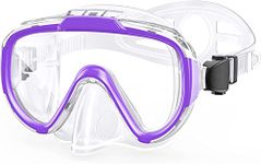 Norabidea Swim Goggles Adult Kids, Anti Fog Swimming Goggles with Nose Cover ,No Leaking Clear Snorkel Dive Mask 180 Wide View Men Women Youth Boys Girls