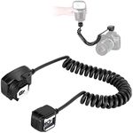 Neewer 4.2'/1.3m TTL Off Camera Flash Speedlite Cord compatible with Canon DSLR 800D/750D/700D/650D/600D/7D2/7D/6D2/6D/5D4/5D3/5D2/5DS/1D4/1D3/100D/80D/70D/60D Cameras