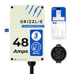 Grizzl-E 48A Ultimate Level 2 Fastest 48A Electric Vehicle (EV) Charger, UL Tested and Certified, Metal Case, Indoor/Outdoor Electric Car Fast Charging Station, Hardwired, Ultra Edition, J1772