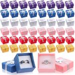 72 Pcs Ring Gift Box 1.6 x 1.6 x 1.