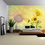 Sunflower Wallpaper For Bedroom