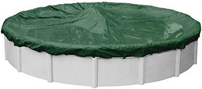 Pool Mate 3721-4-PM - Cubierta Redonda de Invierno para Piscinas instaladas por Encima del Suelo, 21 pies, Color Verde Bosque