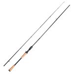 Handing Magic L Baitcaster Rod Freshwater Fishing Rods, 6'6''-8' Casting Rod, Fuji O+A Ring Guides, 24+30T Carbon Fiber Baitcasting Rod 2 Pieces Bass Fishing Rod, EVA & Cork Handle…