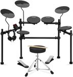 AODSK Electric Drum Set with 4 Quie