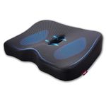 beobeu G2 Comfort Memory Foam Seat Cushions for Tailbone Support Back Pain Relief, Ergonomic Coccyx Pads for Office,Dining and Gaming Chairs, Wheelchairs,Car seats(18x16inches).