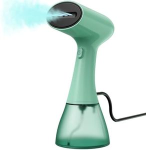 Clothes Steamer, Powerful 1800W Handheld Steamer Clothing Detachable 400ml Water Tank 20S Fast Heat-up for Wrinkle Removal, Portable Garment Steamer Iron for Home, Office & Travel, Green