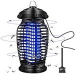 Bug Zapper, Electric Mosquito Killer for Outdoor and Indoor, 15W 4200V High Powered Mosquito Trap Light, IPX4 Waterproof Fly Insect Trap for Home, Patio, Backyard, Bedroom, Kitchen, Yard