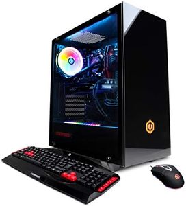 CyberpowerPC Gamer Xtreme VR Gaming PC, Liquid Cool Intel Core i9-9900K 3.6GHz, NVIDIA GeForce RTX 2070 Super 8GB, 16GB DDR4, 1TB PCI-E NVMe SSD, WiFi Ready & Win 10 Home (GXiVR8080A8, Black)