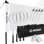 Patiassy Portable Badminton Net Set