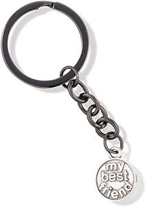 EPJ My Best Friend Key Ring Keychain of Best Friend Keychains of Great Best Friend Jewelry or Best Friend Charm for That Boyfriend or Girlfriend for Life