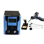 KATSU Desoldering Rework Station 140W Desoldering Gun with Nozzle Accessory Set 312098