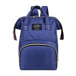 First Trend Kids Baby Diaper Backpack for New Born Baby Mother/Mom Stylish Polyester Organizer Bag for Casual Travel Outing & Traveling Backpack Diaper Bag Backpack Diaper Bag- (Navy-Blue)