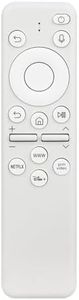 BP59-00149D VINABTY Voice Replacement Remote Control Fit for Samsung Smart Projector, Monitor Projector M7 M8 Series Smart Monitor Projector with 4 Shortcut Buttons BP59-00149L