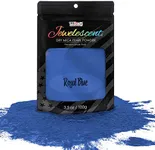 U.S. Art Supply Jewelescent Royal Blue Mica Pearl Powder Pigment, 3.5 oz (100g) Sealed Pouch - Cosmetic Grade, Metallic Color Dye - Paint, Epoxy, Resin, Soap, Slime Making, Makeup, Art