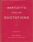 Bartlett's Familiar Quotations: 17th edition