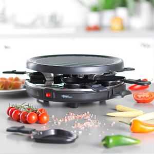 Giles & Posner Raclette Grill – 6-Person Electric Tabletop Grill