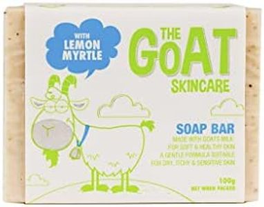 The Goat Skincare Soap Bar with Lemon Myrtle, 100g