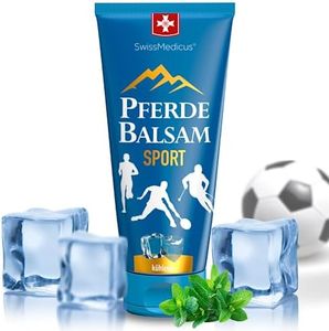 SwissMedicus Horse Balm Massage Gel Effective After Active Sports Herbal Balm Made from 25 Herbs with Magnesium Complex to Reduce the Risk of Possible Muscle Cramps