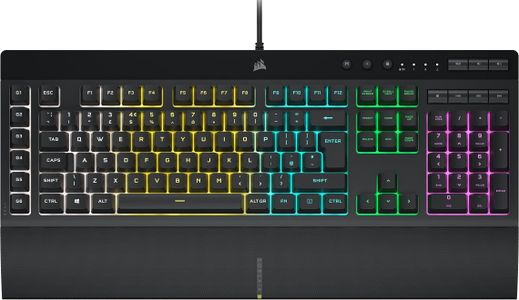 CORSAIR K55 RGB PRO Gaming Keyboard – Customizable Backlit Keys