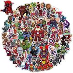 130 Pcs Superhero Stickers for Lapt